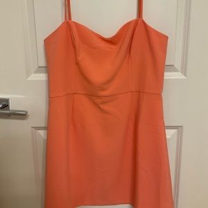 Coral French Connection size 12 minidress